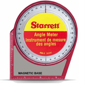 Medidor De Ângulos Com Base Magnética 0-90g  Graduação De 1 Grau Starrett