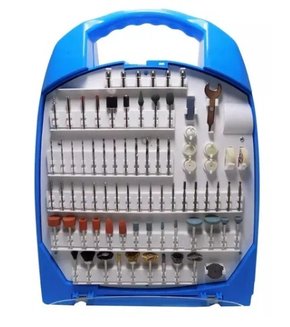 Micro Retifica 130W Com Kit Acessórios 252 Peças - Gamma