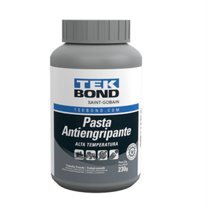 Pasta Cinza Antiengripante 230g Alta Temperatura Tek Bond