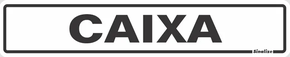 Placa Caixa 05 X 25 Poliestireno - Sinalize