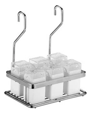 PORTA CODIMENTO/TEMPERO C/ 6 BR CRO 165X240X110MM