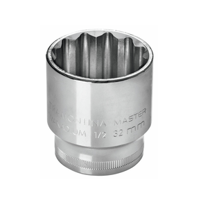 Soquete Estriado Milímetros encaixe 1/2" - Tramontina Master