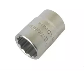 SOQUETE ESTRIADO  1/2 X 20 MM PRO