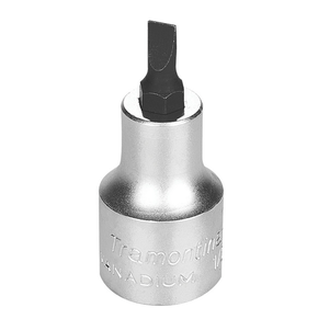 Soquete Ponta Chata Milímetros com Encaixe 1/2" - Tramontina Pro