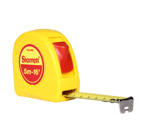 Trena 5 Metros Aço Amarela Milímetro/Polegada - Starrett