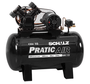 Compressor Ar 10/100 - CSV - C/ MONO. Pratic Air - Schulz