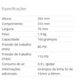 Grampeador Pneumático  Capacidade De 160 grampos 14/30 Pacar