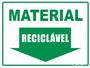 Placa Lixo Reciclável 15 X 20 Poliestireno - Sinalize
