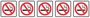 Placa Proibido Fumar 05 X 25 Poliestireno - Sinalize