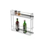 PORTA GARRAFA LATERAL LIGHT C/ TRILHO 125X435X475MM