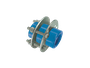 União Com Flange Azul - Topfusion